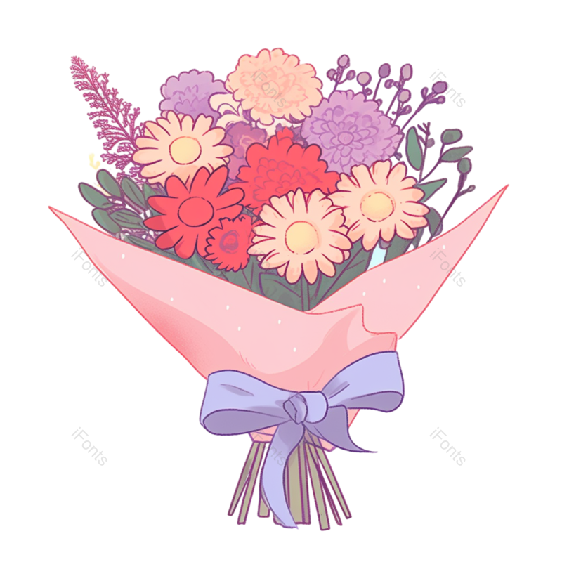 叶子图片,节日元素,母亲节PNG,520免抠素材